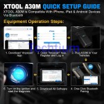 XTOOL A30M  Car Diagnostic Tools VCI Series
